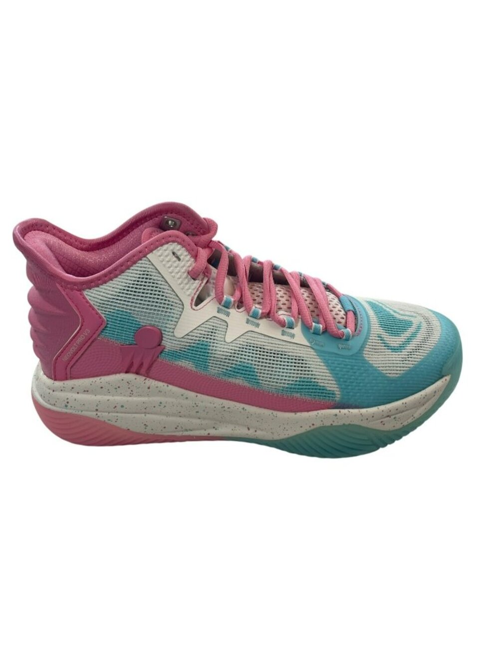 Moolah Neovolt Pro V3 Basketball Shoes Pink & Blue Athletic Women's Size 8.5 NIB